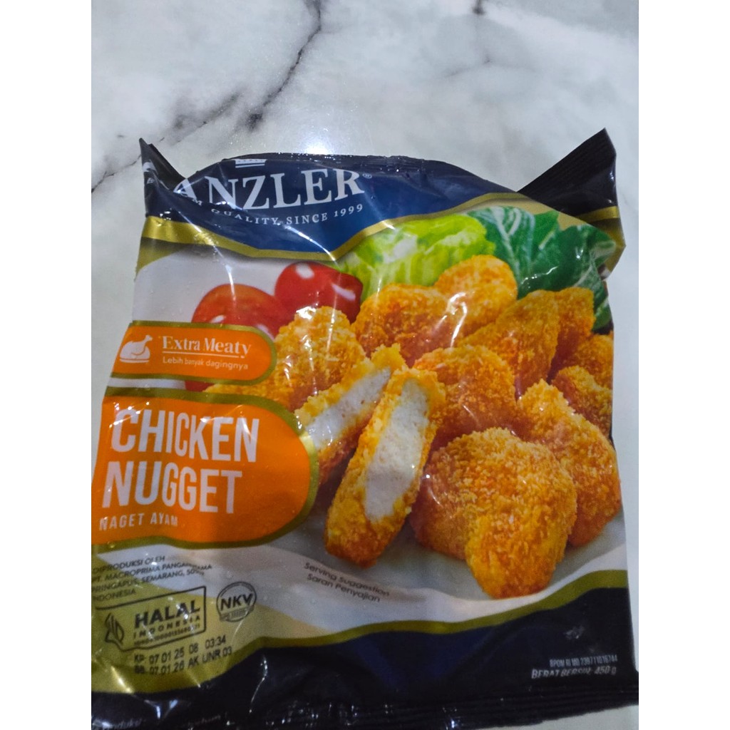 KANZLER CHICKEN NUGGET EXTRA MEATY