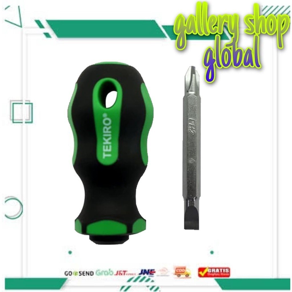 TEKIRO OBENG CEBOL STUBBY DUA ARAH / BOLAK BALIK TEKIRO