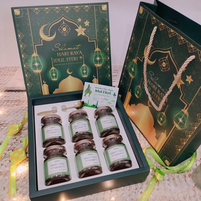 

Hampers Realfood Idul Fitri - Kado Lebaran Minuman Sehat Walet - PL066 - Everglow