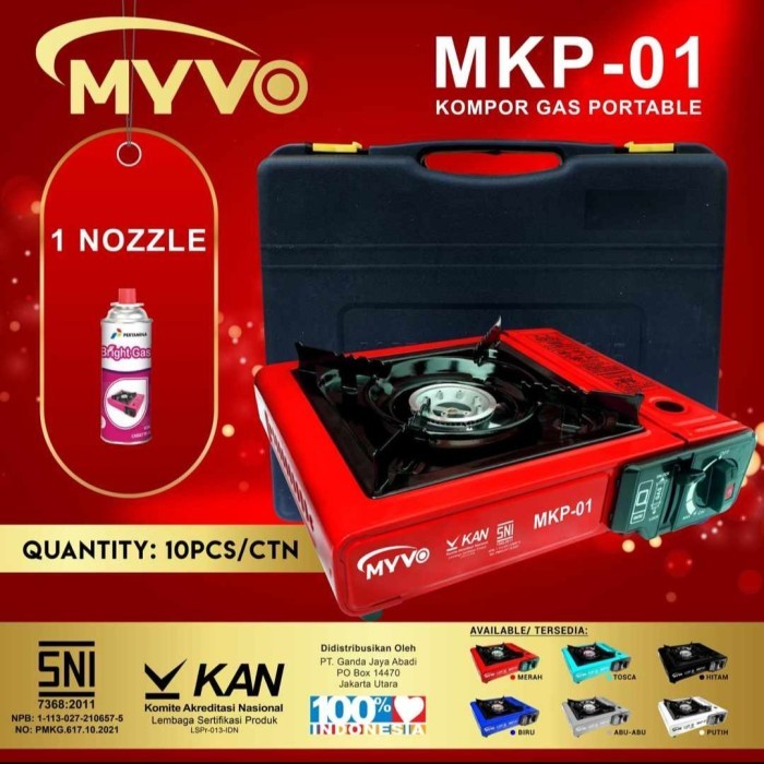 Myvo Kompor Gas Portable