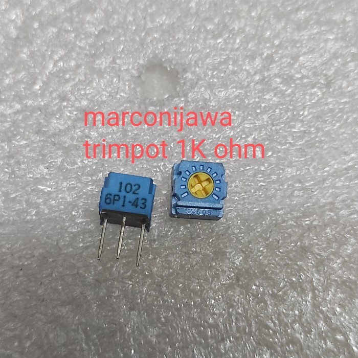 AM99 trimpot VR1K ohm trimer trim atas