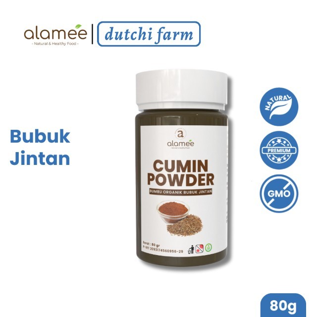 

ALAMEE Bumbu Dapur Jintan Bubuk Cumin Powder Bumbu Dapur Instan Jinten Caraway Rempah Masak 80gr Dutchi Farm