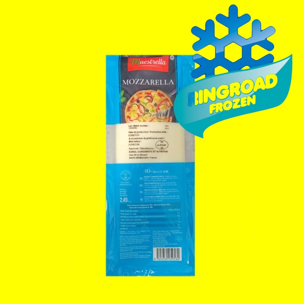 

MAESTRELLA KEJU MOZZARELLA 2,49 KG