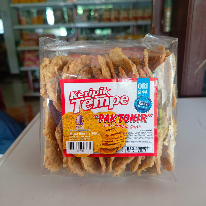 

Keripik Tempe Malang Pak Tohir Khas Oleh Oleh Renyah