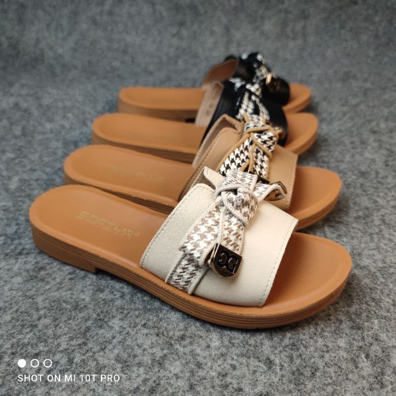 [BISA COD] SOFIYA ORI 2212 24 SANDAL TEPLEK WANITA IMPORT / TEPLEK PITA / SENDAL SELOP / SLOP WANITA