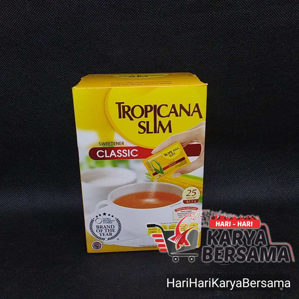 

TROPICANA SLIM SWEETENER CLASSIC 25'S