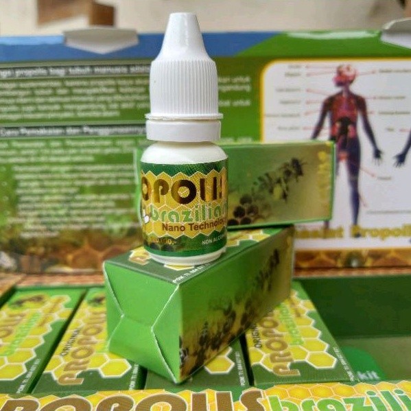 PROPOLIS HIJAU BRAZILIAN ASLI 100% ORIGINAL EXSTRAK PROPOLIS BRAZILIAN WITH NANO