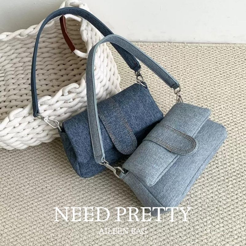 [AILEEN BAG] — tas wanita korean style shoulder underarm bag