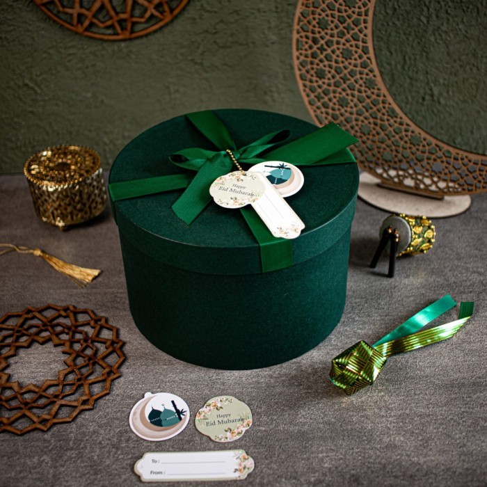 

PL HARDBOX BULAT, BOX HAMPERS BULAT D20cm Tinggi 10cm - POLOS