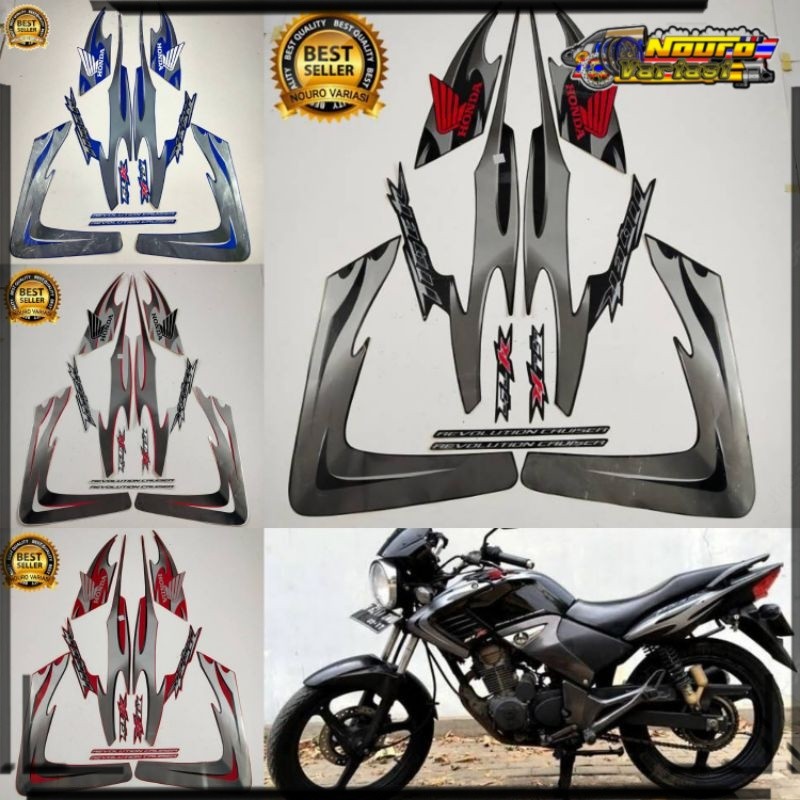 Aksesoris striping honda tiger 2007  tiger revo tiger kapal list body standar berkualitas murah