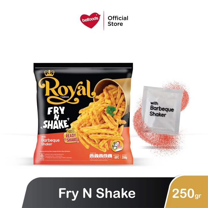 

Royal Fry N Shake BBQ 250 gr