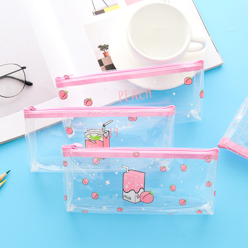 

1 Pcs Kawaii Pencil Case Milk Gift Estuches School Pencil Box Pencilcase Pencil Bag School Supplies Stationery