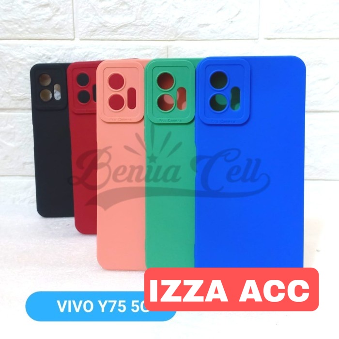 CASE VIVO T1 5G - SOFTCASE PRO CAMERA VIVO T1 5G SILIKON MACARON TPU