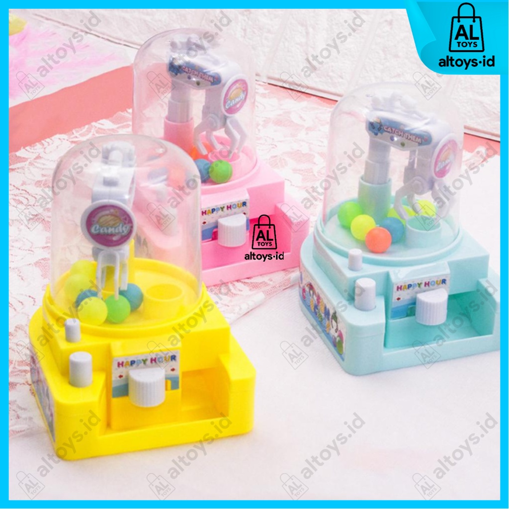 MAINAN MESIN CAPIT BOLA CLAW MACHINE YOYS MAINAN GAME SERU MESIN CAPIT YG18 MAINAN ANAK GAME SERU ME