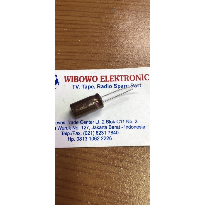ELCO 470UF-25V ELNA RJJ WB27