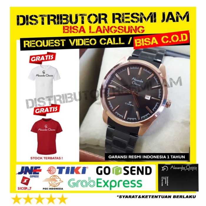 ALEXANDRE CHRISTIE AC8560 AC 8560 AC8560MD GARANSI RESMI 12 BULAN