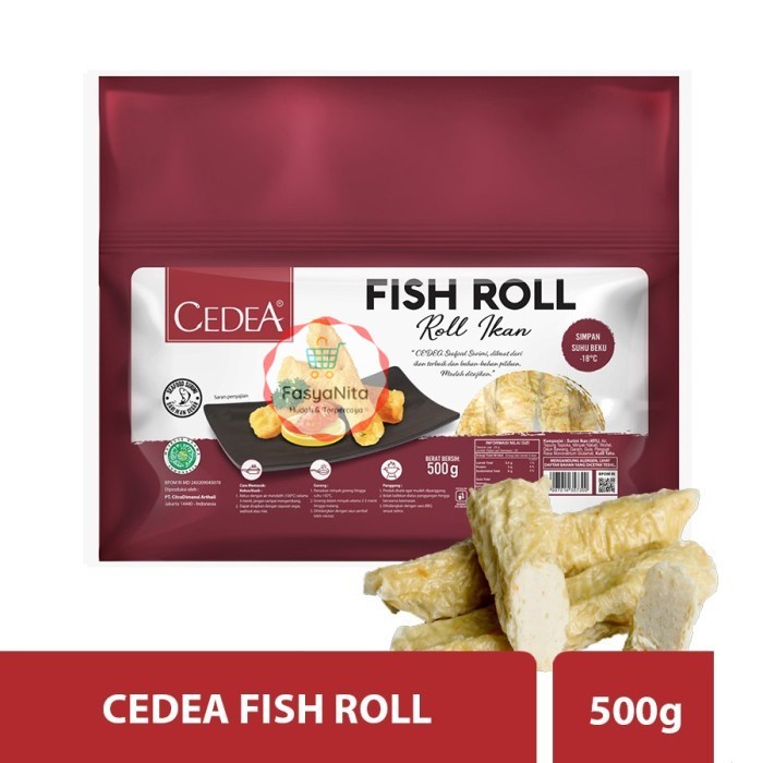 

CEDEA Fish Roll / Olahan Ikan Gulung [500 g] KHUSUS GOSEND - FasyAnita Mart Denpasar