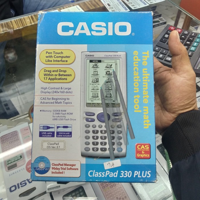 

Kalkulator Casio Graphic fx 9860GII SD Garansi Resmi 212 - fx 9860 G 111