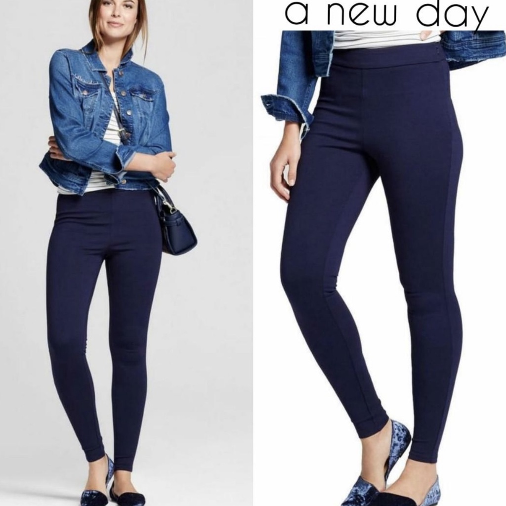 A NEW DAY Skinny Fit Ponte Pants / Cut Label