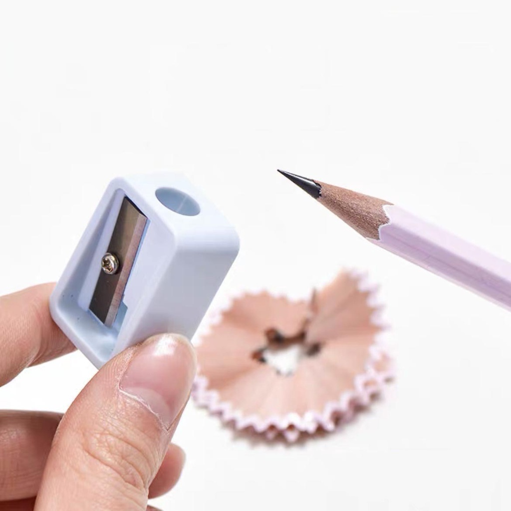 

9A. 1pc Rautan Pensil Manual Kecil / Pencil Sharpener