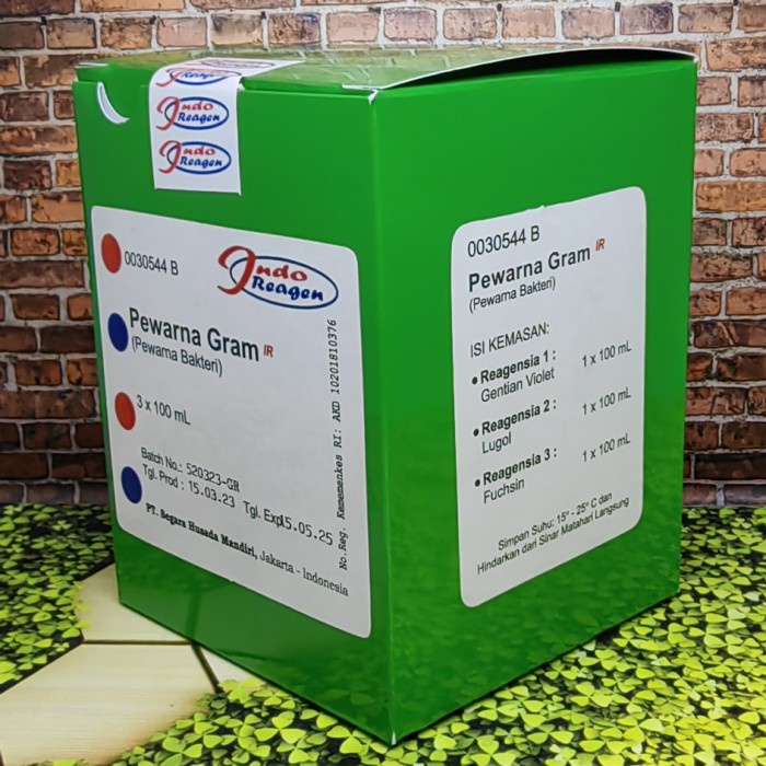 

Promo Termurah [ Best Seller ] PEWARNA GRAM SET 3X100 ML ( PEWARNA BAKTERI ) INDOREAGEN