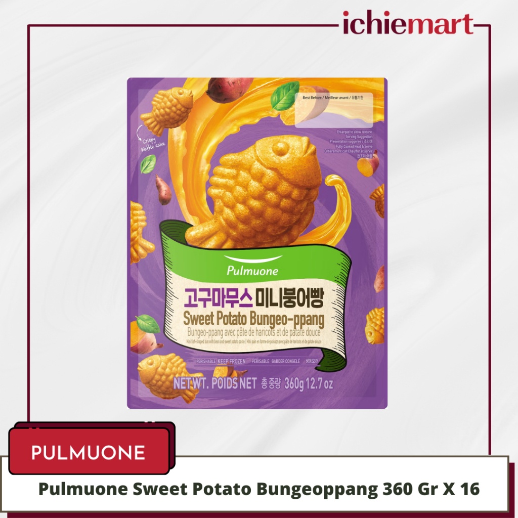 

Kue Ikan Pulmuone Sweet Potato Bungeoppang 360 Gr