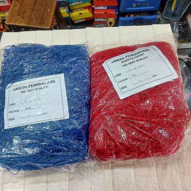 JARING PENGAMAN LAPANGAN FUTSAL, BOLA, VOLLY 125 METER