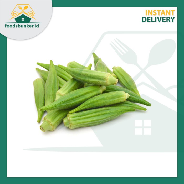 

Okra Sayur Segar 200gram