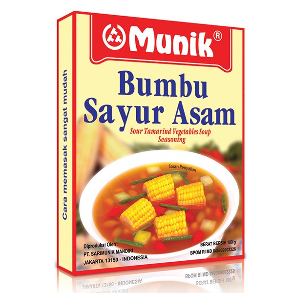 

Murah Bisa COD Munik Bumbu Sayur Asam 180 g