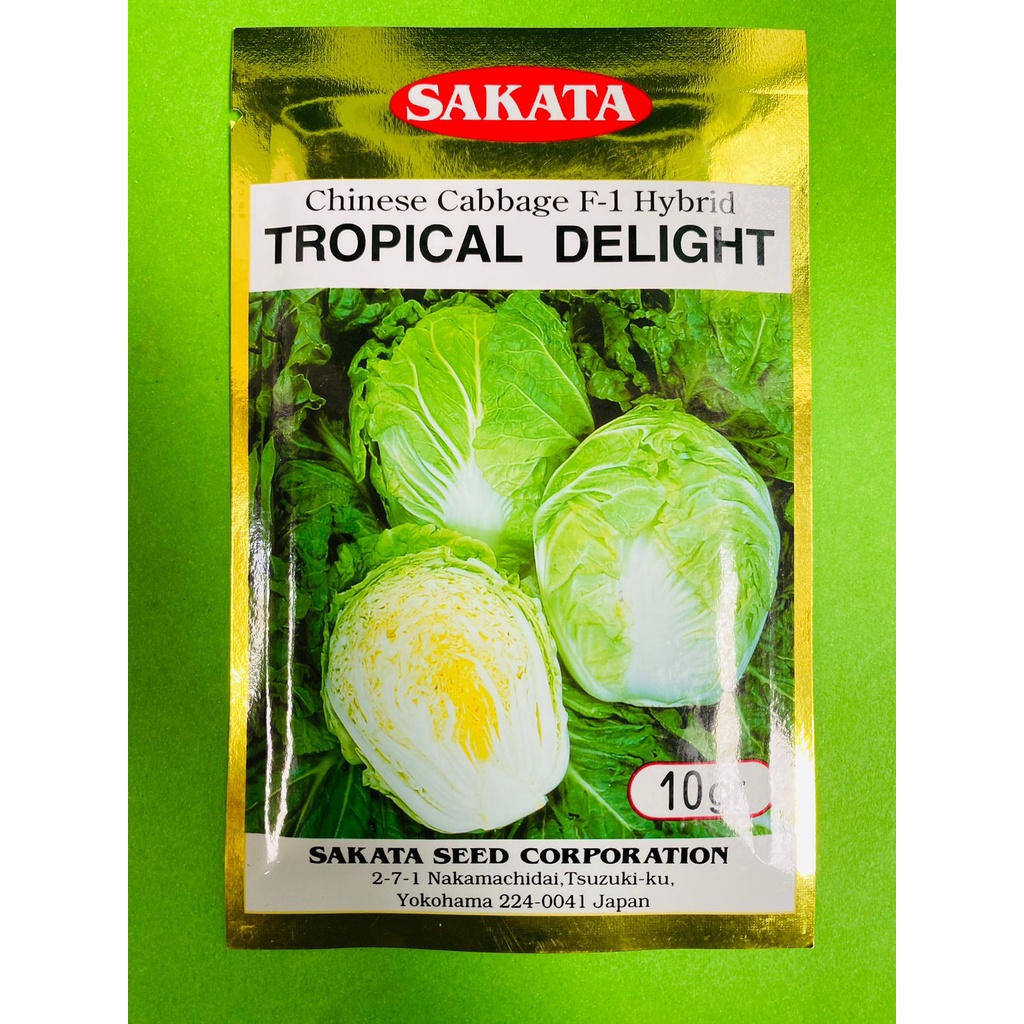 Benih sawi putih chinese f1 TROPICAL DELIGHT isi  10gr dr SAKATA