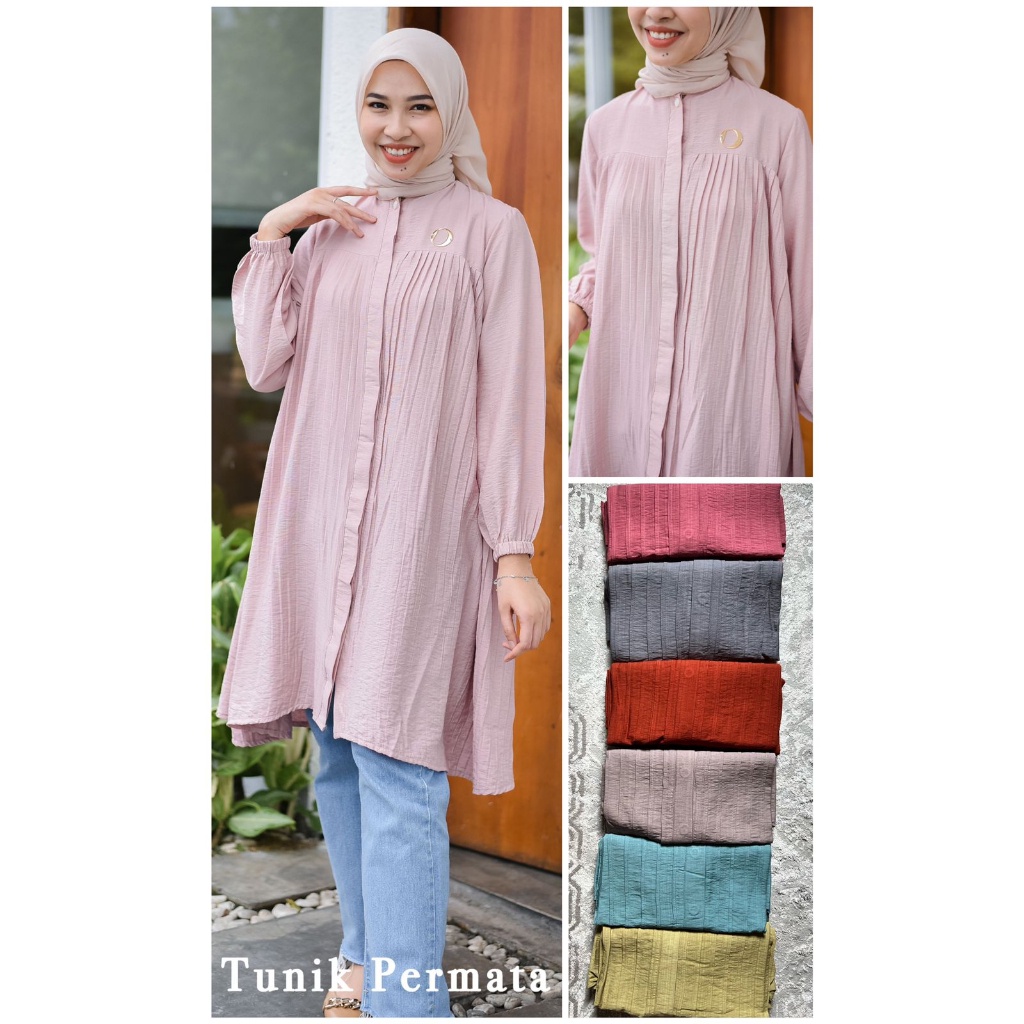 Tunik Permata by Winody / fashion wanita terlaris 2023