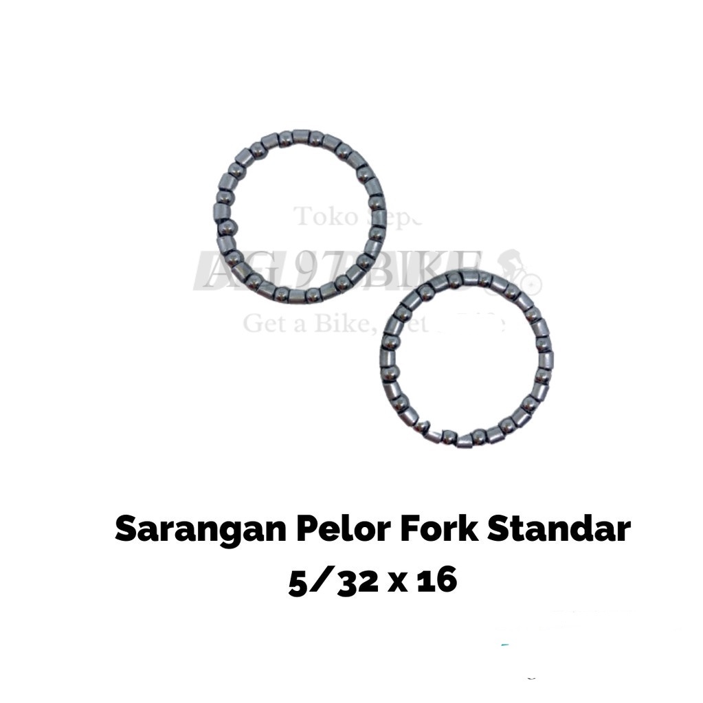 pelor gotri sarang sepeda comster 5/32x16 Sarangan pelor lahar kom fork standar sepeda anak BMX fixi