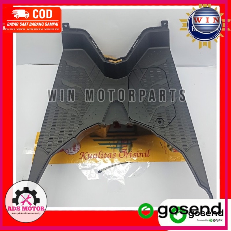 Pijakan Kaki Vario 125 150 2015 2016 2017 | footrest atas + tutup aki WIN | bordes dek injakan motor