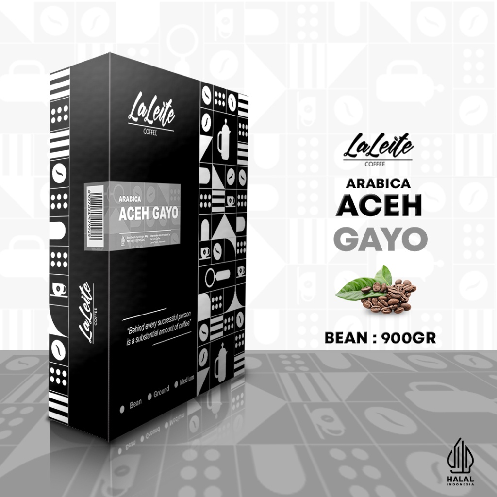 

Kopi Arabica Aceh Gayo 900gr -Roastedbean(biji sangrai )