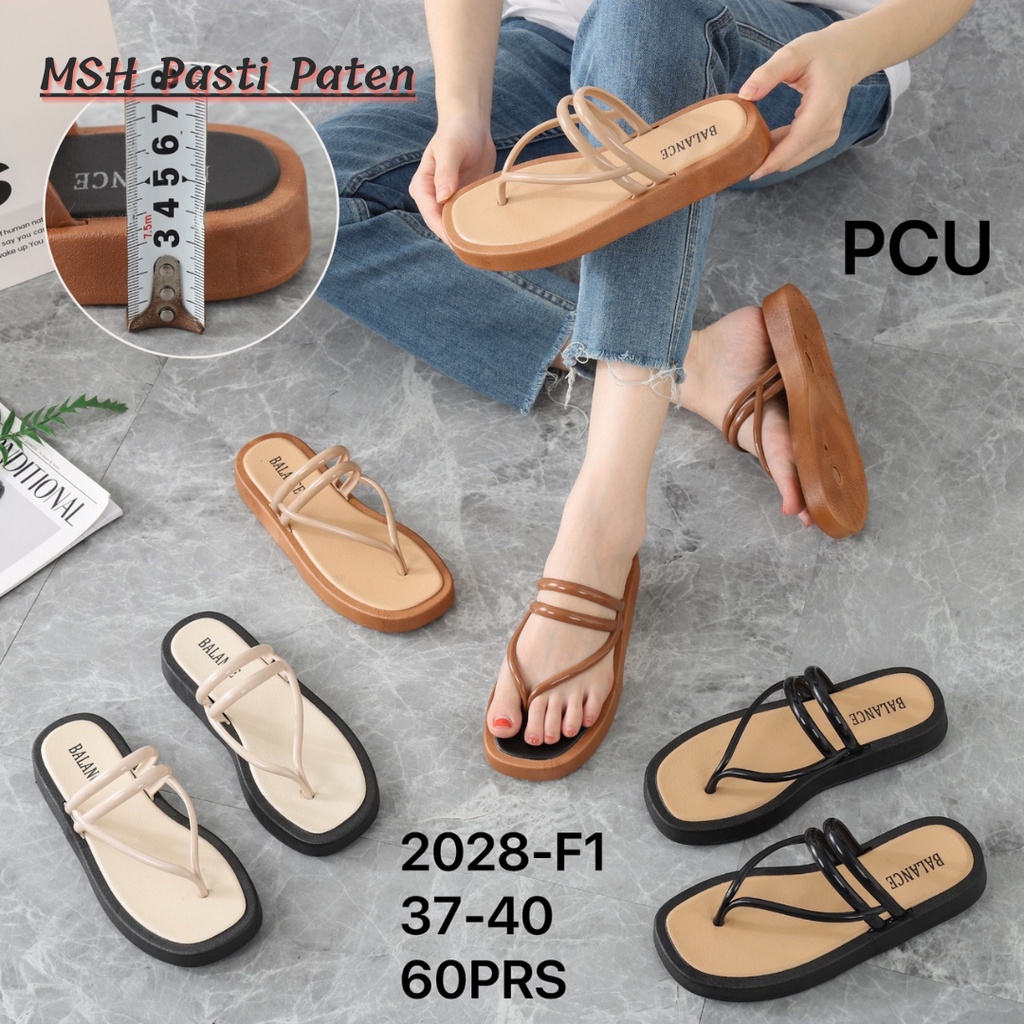 BALANCE 2028/Sandal Jepit Model Terbaru Wanita Sendal Tali