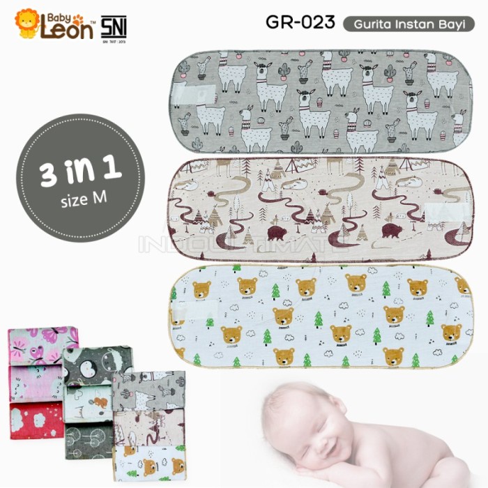 Gurita Bayi Model Perekat Instan Baby Leon - Gurita Bayi Instant isi 3pcs
