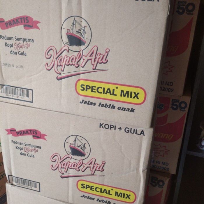 

kopi kapal api spesial mix 1 dus