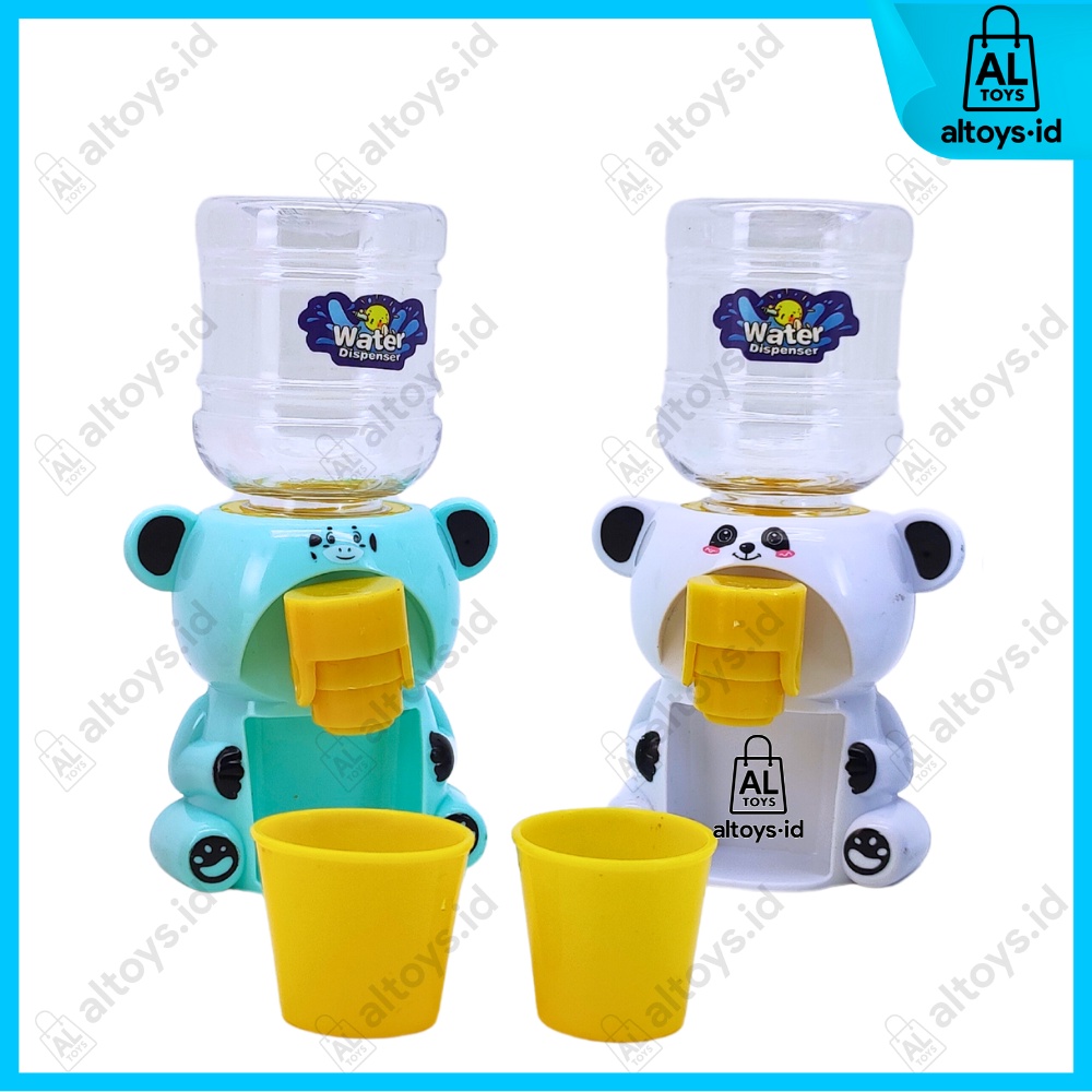 MAINAN ANAK-ANAK DISPENSER GALON TEMPAT AIR MINUM DISPENSER SET GALON + GELAS MAINAN MINI DISPENSER 
