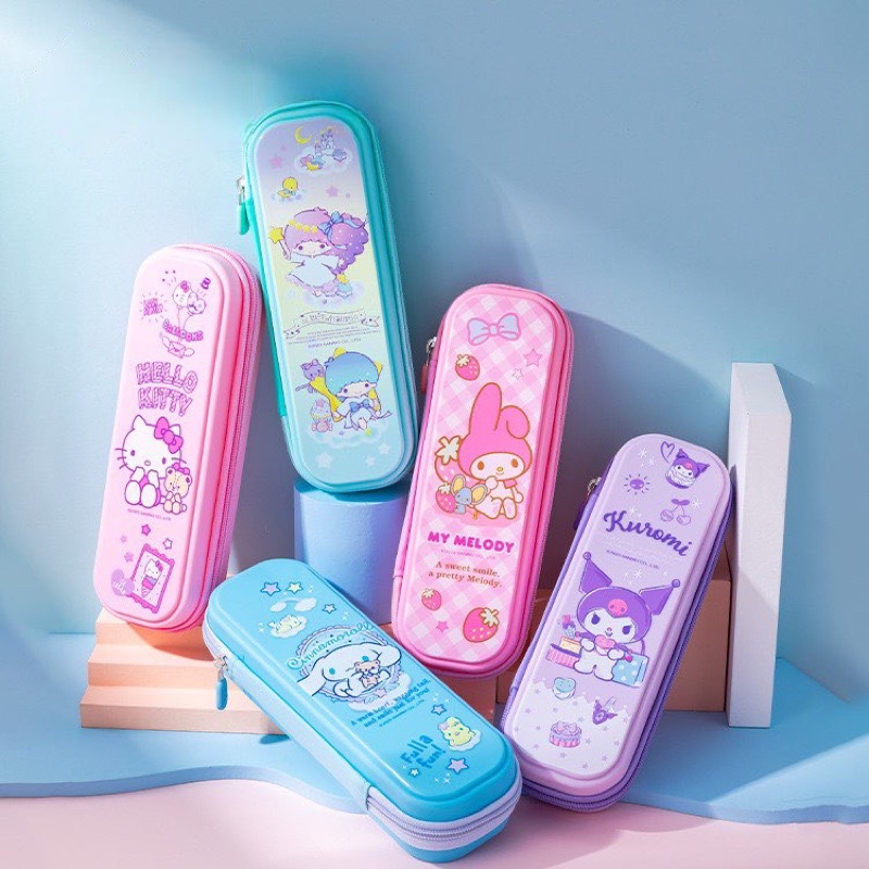 

STESSI Kotak Pensil Karakter Lucu Premium / Tempat Pensil Sanrio / Pencil Case Kuromi Cinnamoroll Melody
