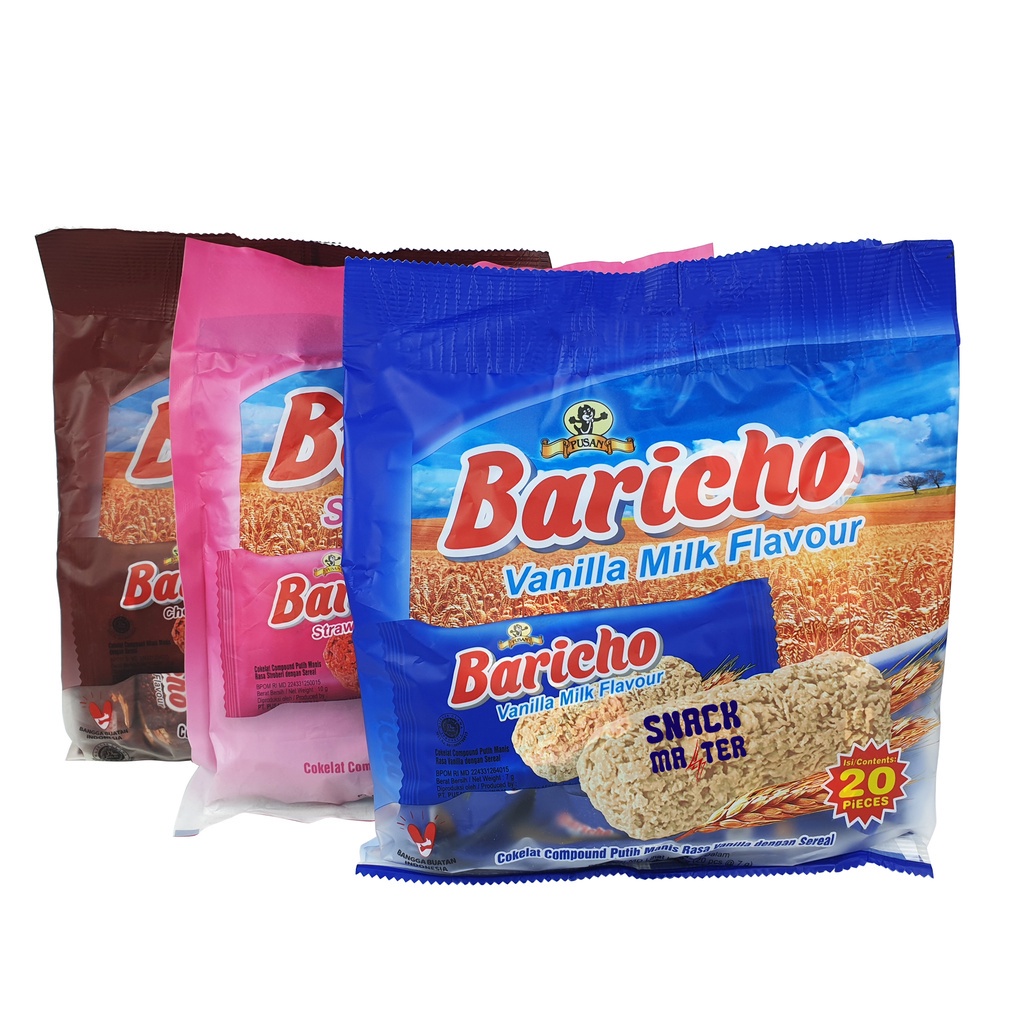 

Pusan Baricho Snack Sereal Bar - Netto110gr.