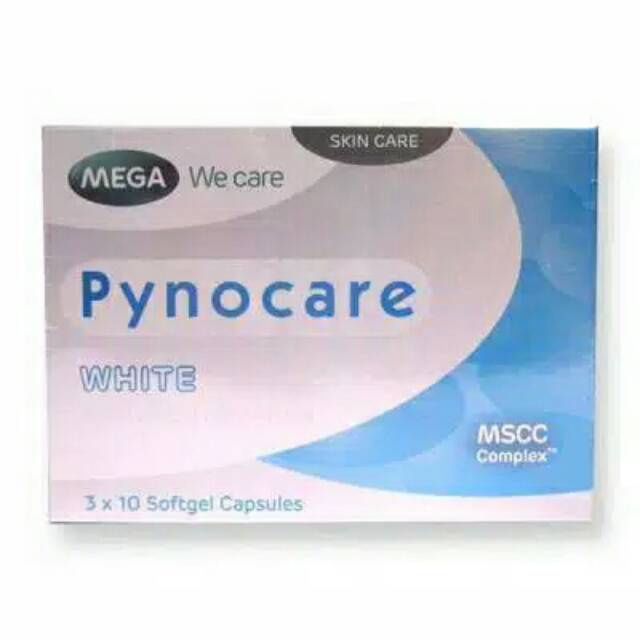 pynocare white  reg bpom suplemen whitening kulit / flek original
