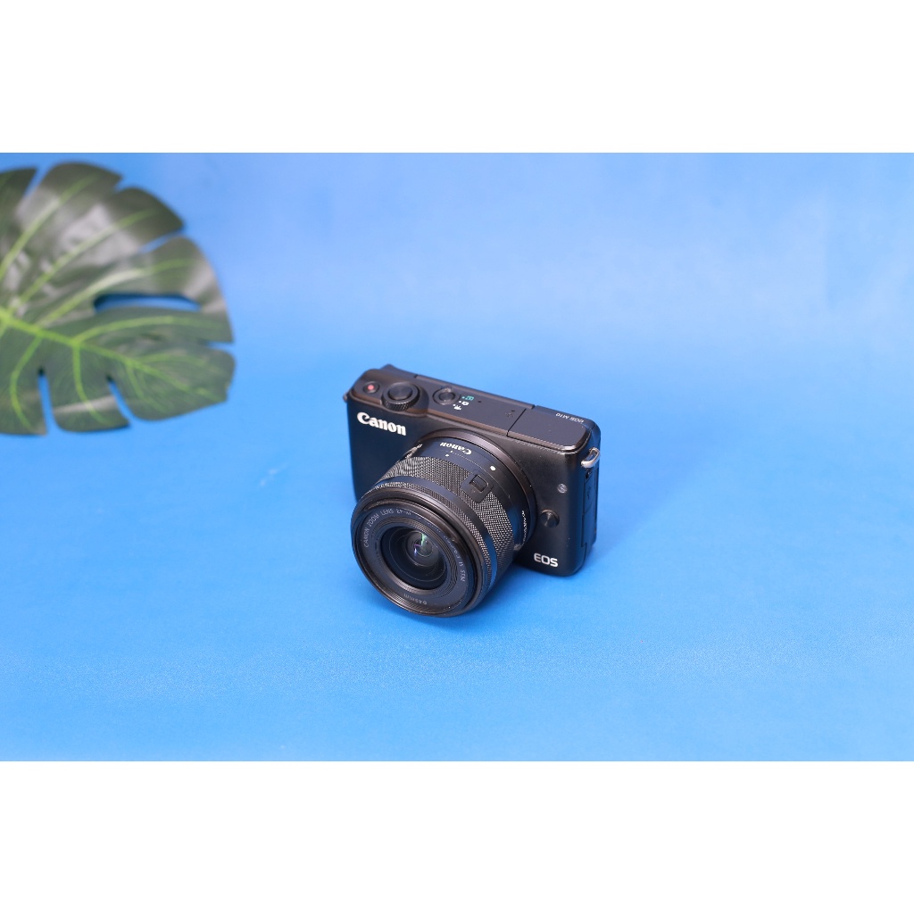 CANON M10 Lensa Kit 15-45mm Kamera Mirrorless -vg