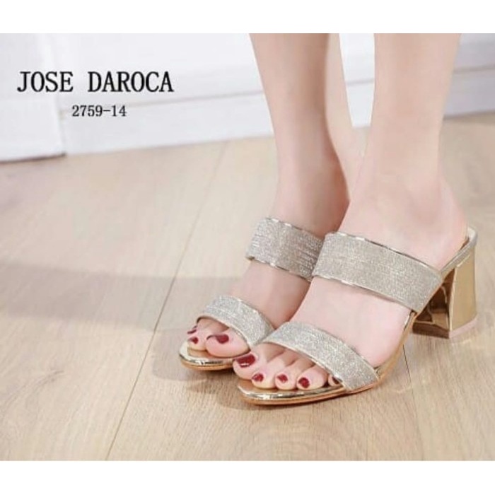 Sendal Wanita Kekinian Kondangan Sandal Hak Tahu 7cm Sendal Heels Kondangan Wanita Cewek Remaja Keki