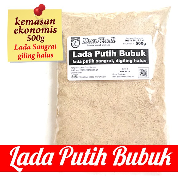 

Lada Merica Sangrai Bubuk- kemasan ekonomis 500g atau 100g lebih HARUM dan PEDAS