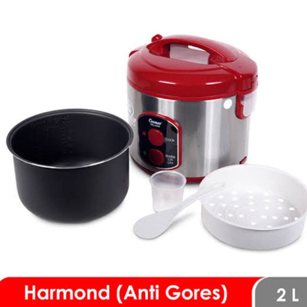 Rice Cooker Magic Com COSMOS - CRJ-6368 magic com 2L | mejikom kapasitas besar | mejikom cosmos | ko