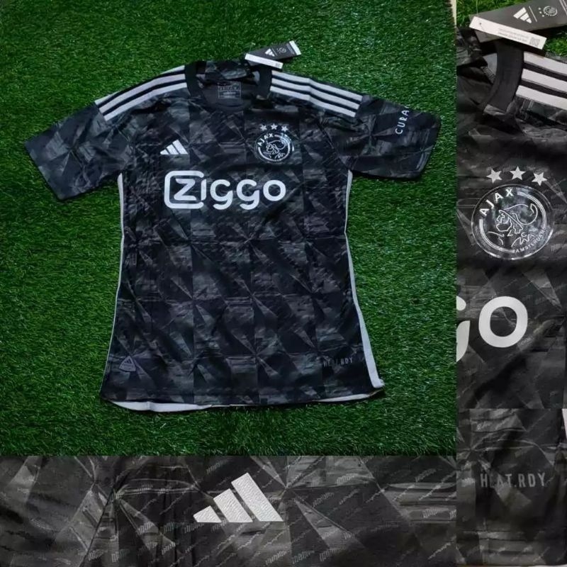 JERSEY BOLA PLAYER ISSUE AJAX AMSTERDAM 3RD 2023 2024 TOP QUALITY