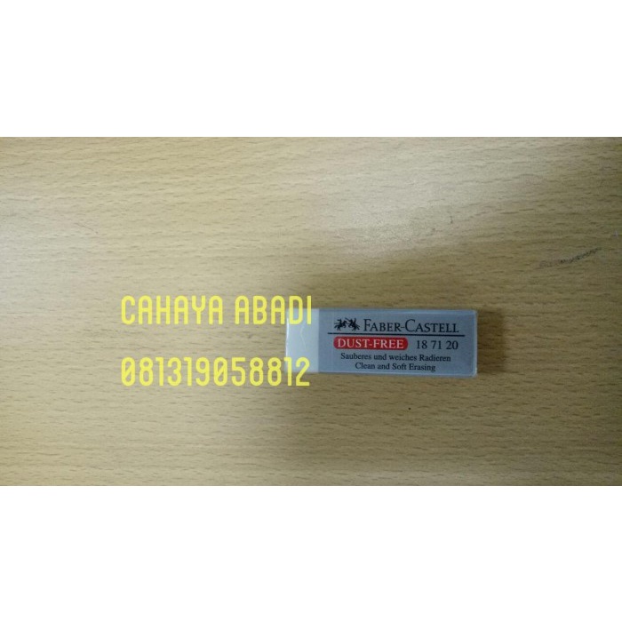

PENGHAPUS PENSIL FABER CASTEL DUST FREE 18 71 20 BESAR