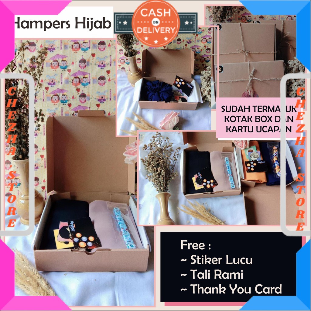 

BINGKISAN KADO ULTAH PASANGAN PACAR ISTRI MANTAN ISIAN MINI DAN BESAR / [COD] HAMPERS CEWEK PREMIUM EXCLUSIVE HIJAB PASHMINA GIFT BOX TERMURAH BIRTHDAY ANNIV WEDDING WISUDA / BONUS GIFT CRAD UCAPAN