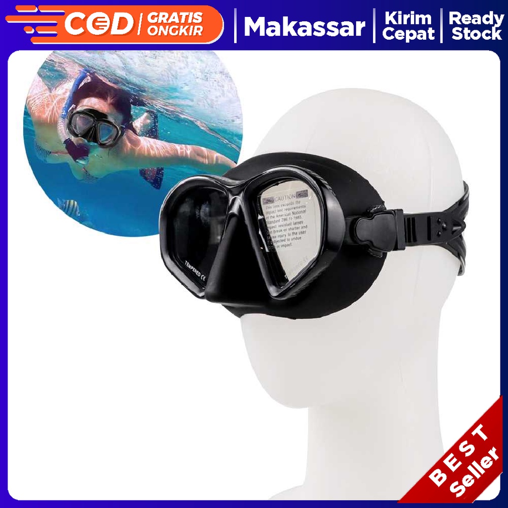ZACRO Kacamata Selam Scuba Diving Snorkeling