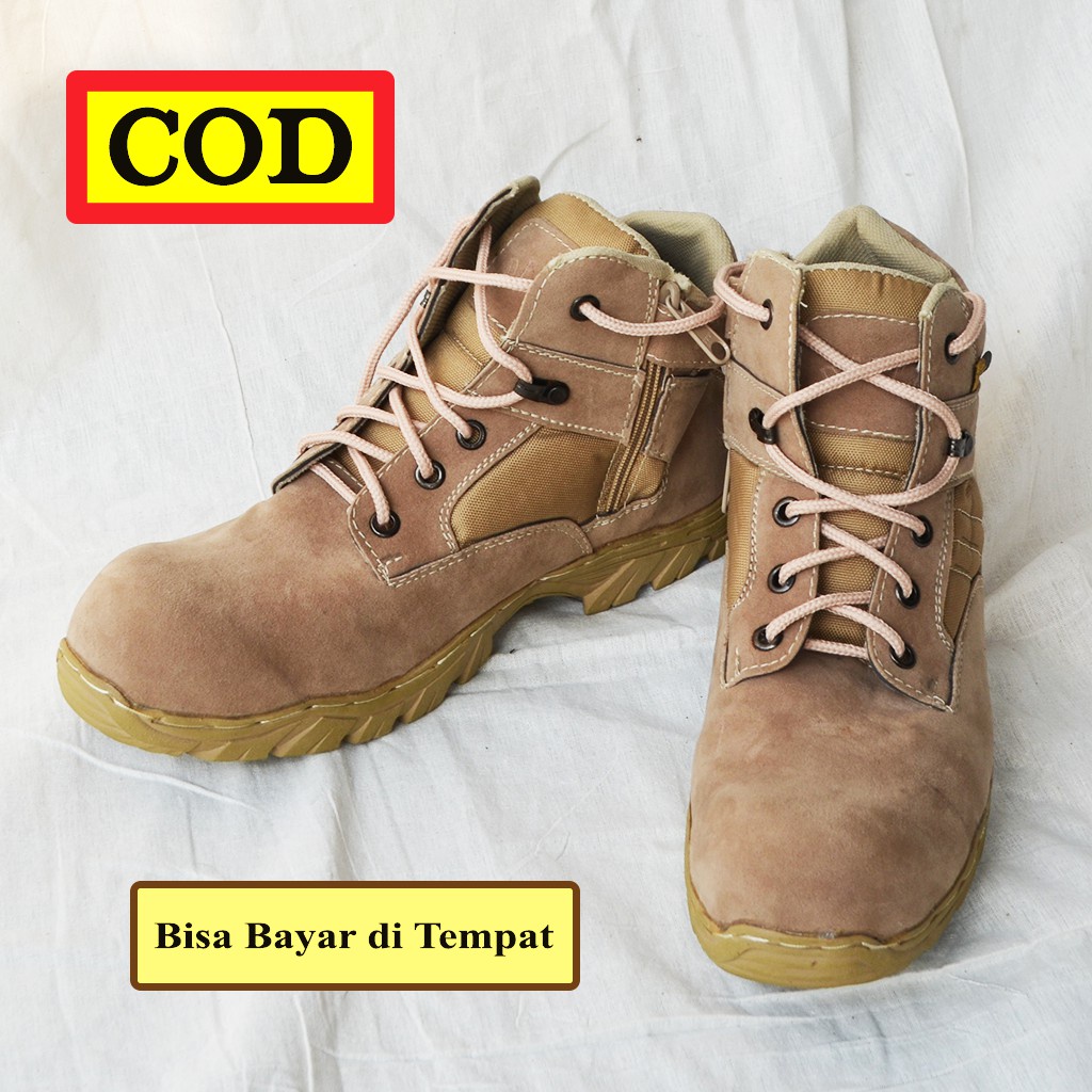 SEPATU DELTA GURUN OUTDOOR PRIA CORDURA 6INCH TACTICAL ARMY HIKING